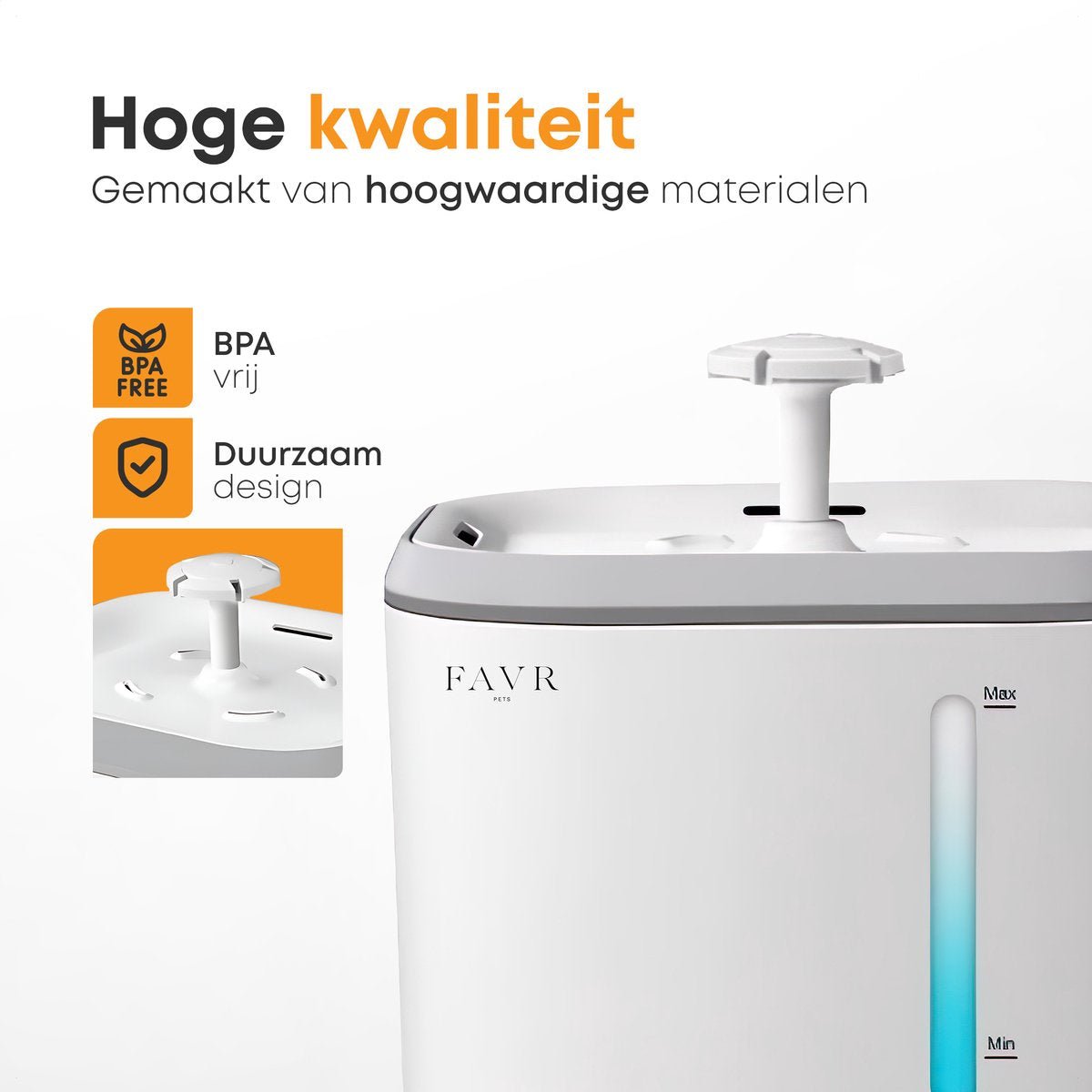 Kattendrinkfontein 2,5L - FAVR Pets